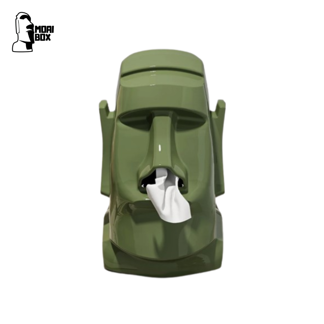 Caja de Pañuelos MoaiBox